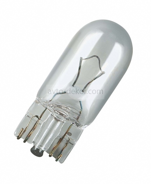 Автолампа W3W (W2.1*9.5d) 12V OSRAM O-2821. 100612