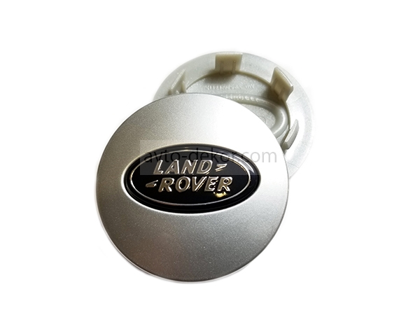 Колпачки на диски LAND ROVER d внешний 63мм, d ножек 48мм серый+чёрный 4шт. к-т  11530