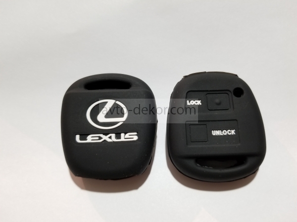 Чехол для ключа силиконовый LEXUS 2 кнопки  11765