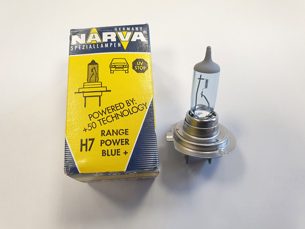 Автолампа NARVA 12v Н7 55w Px26d RANGE POWER BLUE 4100K N-48638RPB  13094