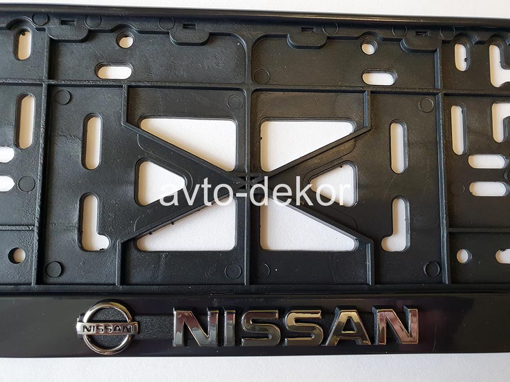 Рамка номера книжка Nissan  RK14  13505