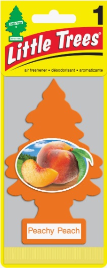 Ароматизатор Little Trees ёлочка (Peach / Персик) U1P-10319-RUSS  13599