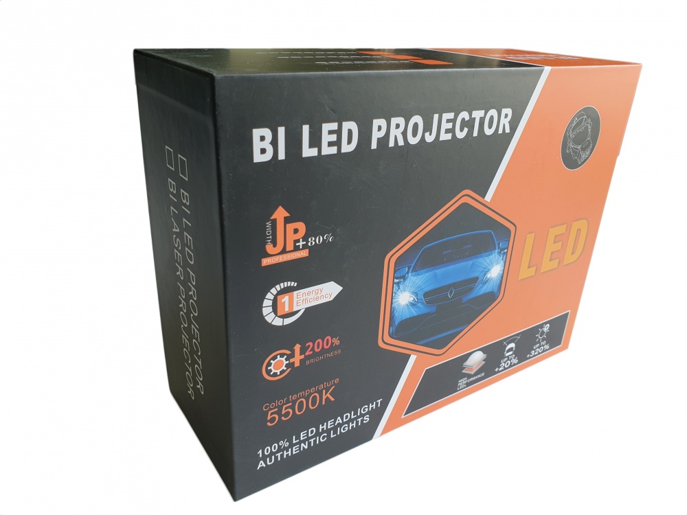 БИ-светодиодные линзы+Лазер MW-3 LASER LED BI-LENS 3 дюйма, 50/57/66W, 5500K, двойная линза поле:Американский стандарт узкой полосой, тихий вентилятор (2шт. к-т) 12v AVTO-DEKOR   15114, фото 10