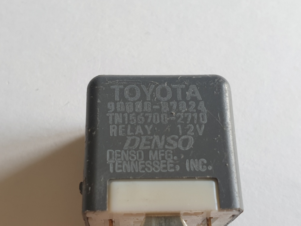 Реле 4-х контактное TOYOTA DENSO 12v 90080-87024, TN156700-2710 серое большое  15159, фото 1