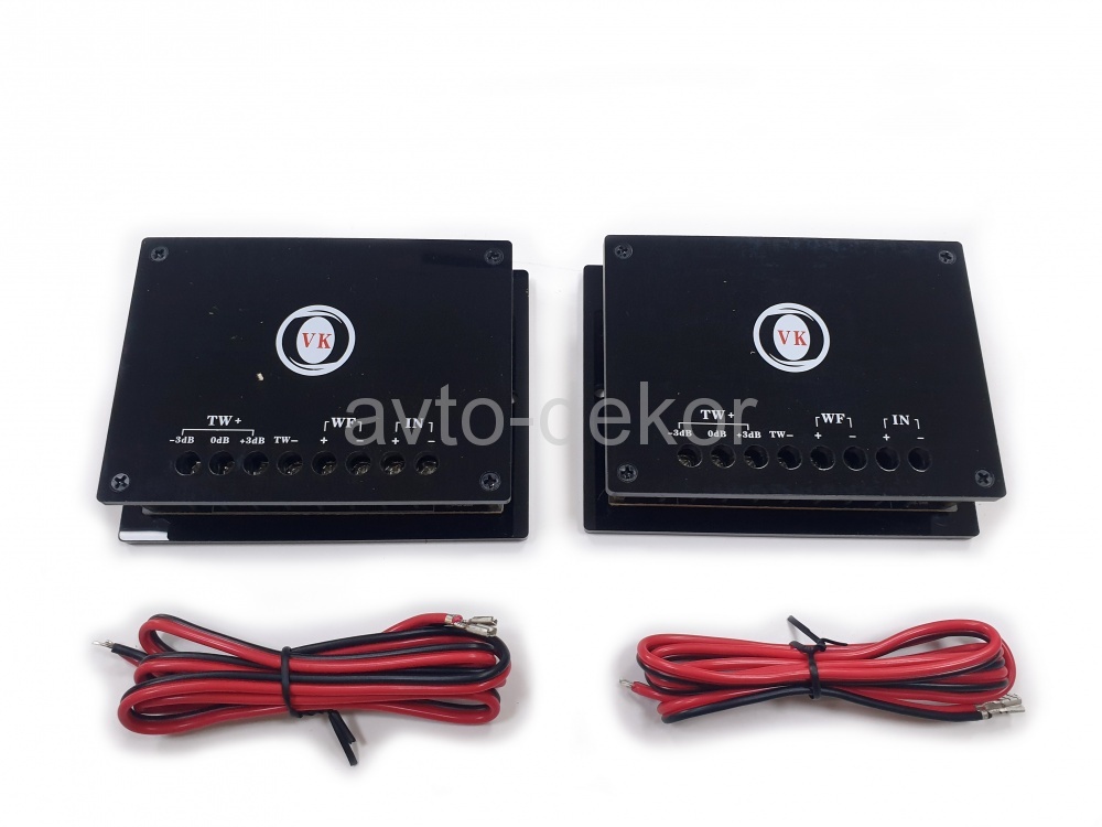 VKCaraudio Акустика VK-X650 6,5 компонентная+кроссоверы полноценные  2х полосная 60w, литая корзина  15413, фото 4