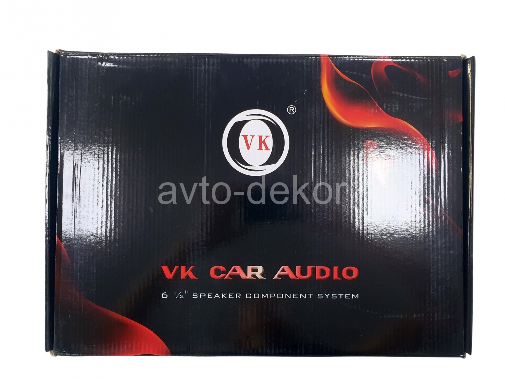 VKCaraudio Акустика VK-X650 6,5 компонентная+кроссоверы полноценные  2х полосная 60w, литая корзина  15413, фото 5