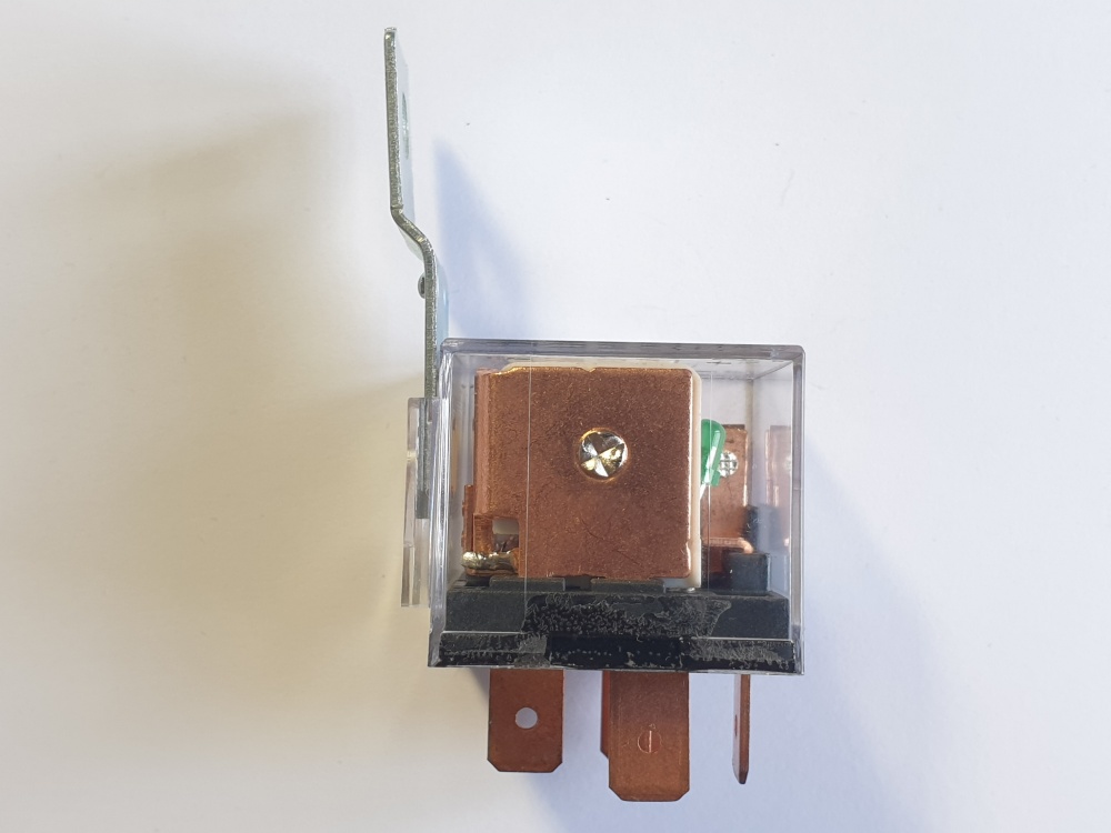 Реле 5-ти контактное 12в 80А с кронштейном прозрачное AVTO-DEKOR  16091
