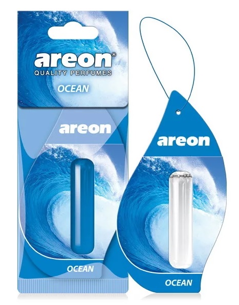 Ароматизатор AREON бумажный+гелевый LIQUID 5ml (Ocean) 16559 купить