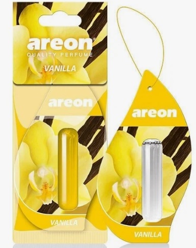 Ароматизатор AREON бумажный+гелевый LIQUID 5ml (Vanilla) 16561 купить