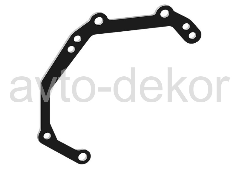 Купить Переходная рамка для установки Би линз 072 Subaru Impreza GE / GH (2007-2011) 18743 19420 в интернет-магазине