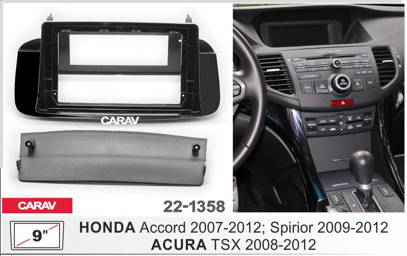 ACURA TSX 2008-2012/HONDA Accord 2007-2012/Spirior 2009-2012, Ver.1, 9 Gloss Black  221358