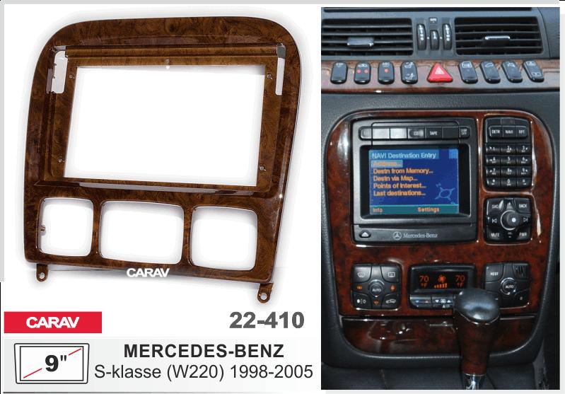 MERCEDES-BENZ S-klasse (W220) 1998-2005, 9 Gloss Wooden  22410