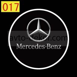 Вставка в подсветку двери MERCEDES-BENZ-017  малая звезда  4715