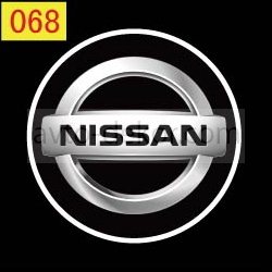 Вставка в подсветку двери NISSAN-068 чёрный  4733