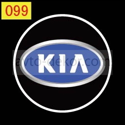 Вставка в подсветку двери KIA-099 синяя  4739