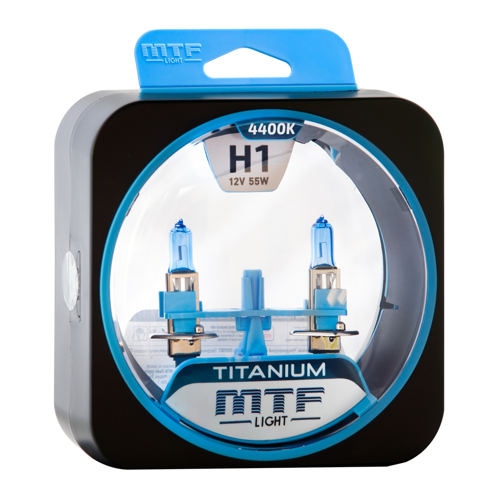Набор ламп MTF H1 12v 55w Titanium  5388