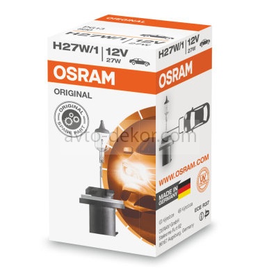 Автолампа H27 №880 (27)  PG13 12V OSRAM O-880   6143