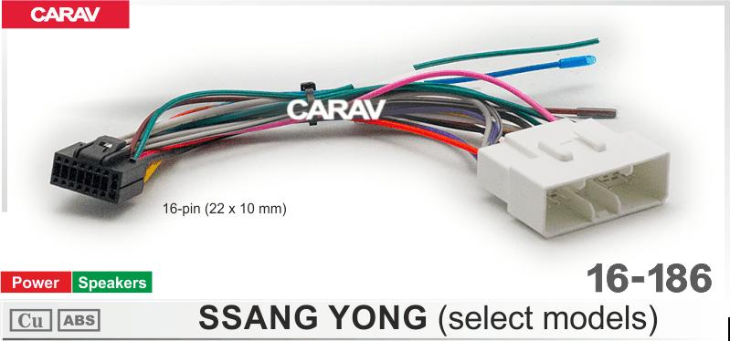 SSANG YONG (select models) Power+Speakers  816186