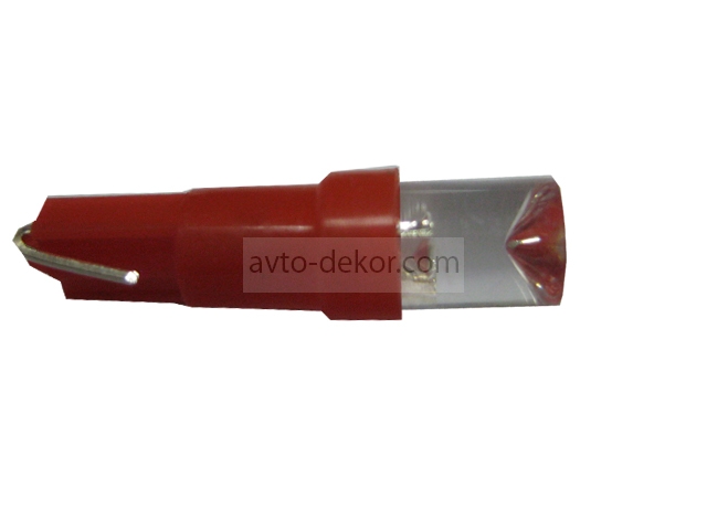 Диод  12v в панель приборов красный  AVTO-DEKOR   9359